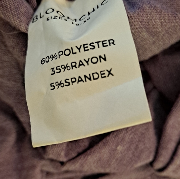 Bloomchic V-Neck Blouse - Picture 5 of 7